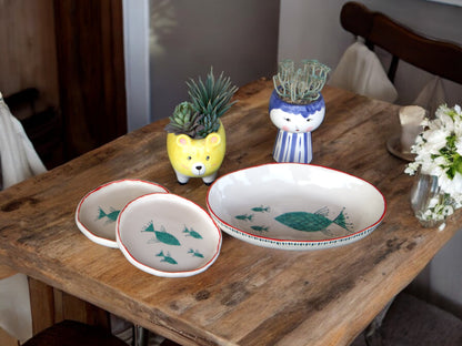 Fish Painting Bowl